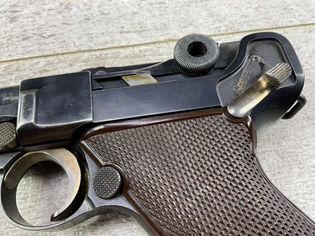 KRIEGHOFF P08 9MM SEMI AUTO PISTOL, JAMES EARL JONES COLLECTION, RARE #5-10865