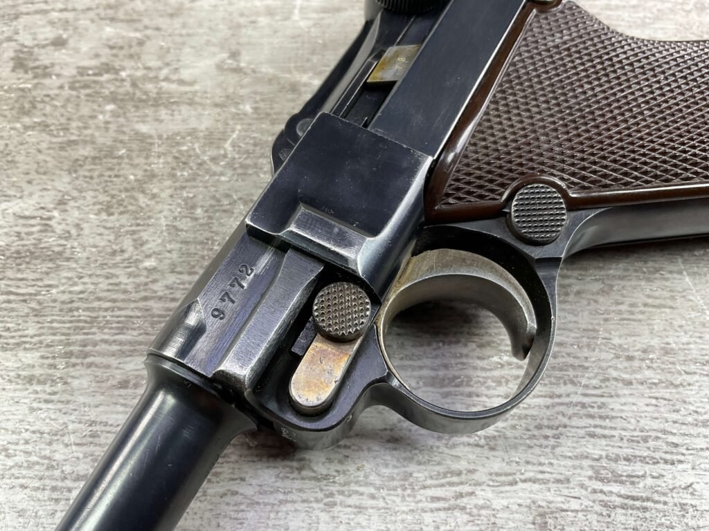 KRIEGHOFF P08 9MM SEMI AUTO PISTOL, JAMES EARL JONES COLLECTION, RARE #5-10865