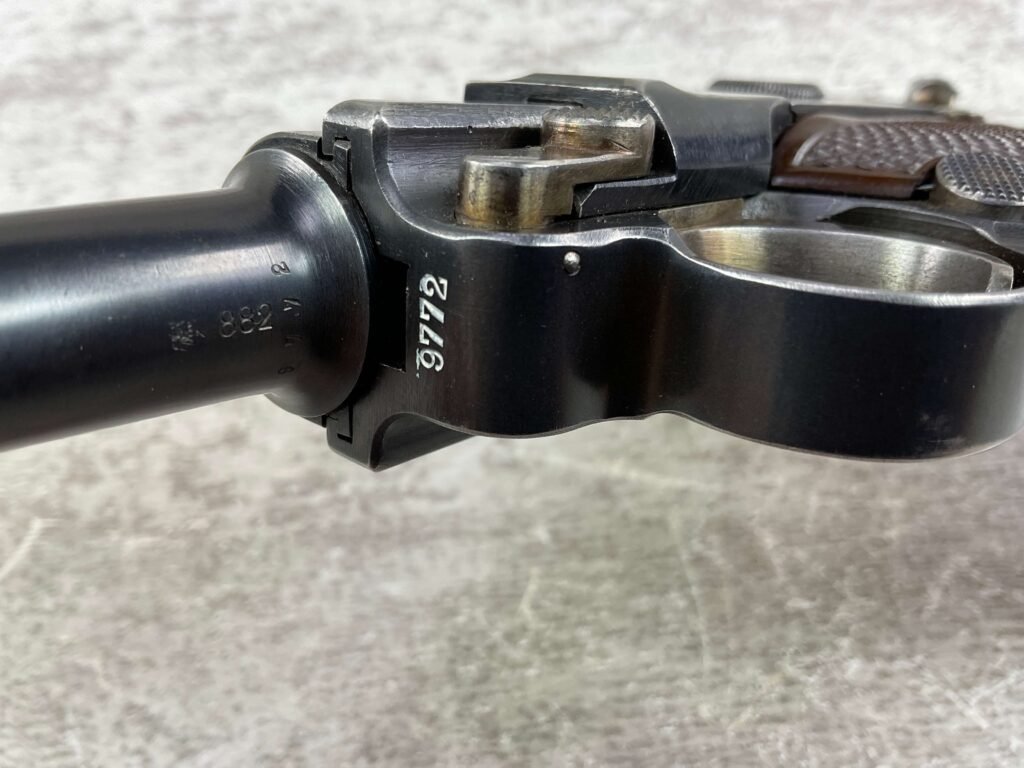 KRIEGHOFF P08 9MM SEMI AUTO PISTOL, JAMES EARL JONES COLLECTION, RARE #5-10865