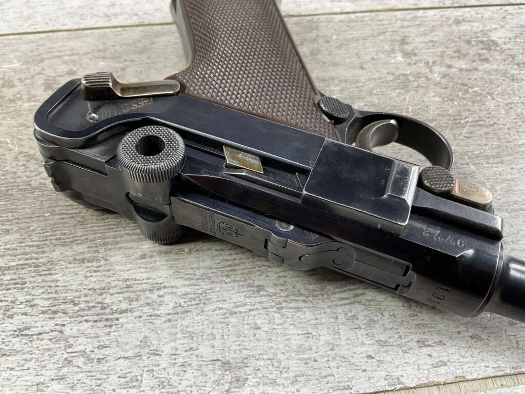 KRIEGHOFF P08 9MM SEMI AUTO PISTOL, JAMES EARL JONES COLLECTION, RARE #5-10865