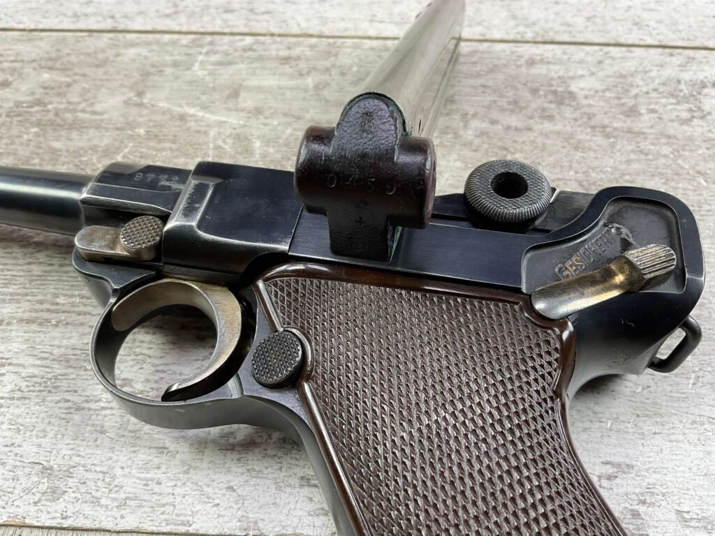 KRIEGHOFF P08 9MM SEMI AUTO PISTOL, JAMES EARL JONES COLLECTION, RARE #5-10865