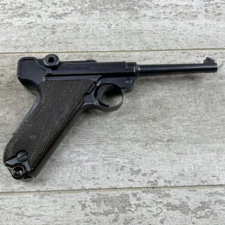 W+F BERN SWISS 1929 LUGER P08 7.65MM SEMI AUTO PISTOL, JAMES EARL JONES COLLECTION, MINTY & MATCHING #5-10868