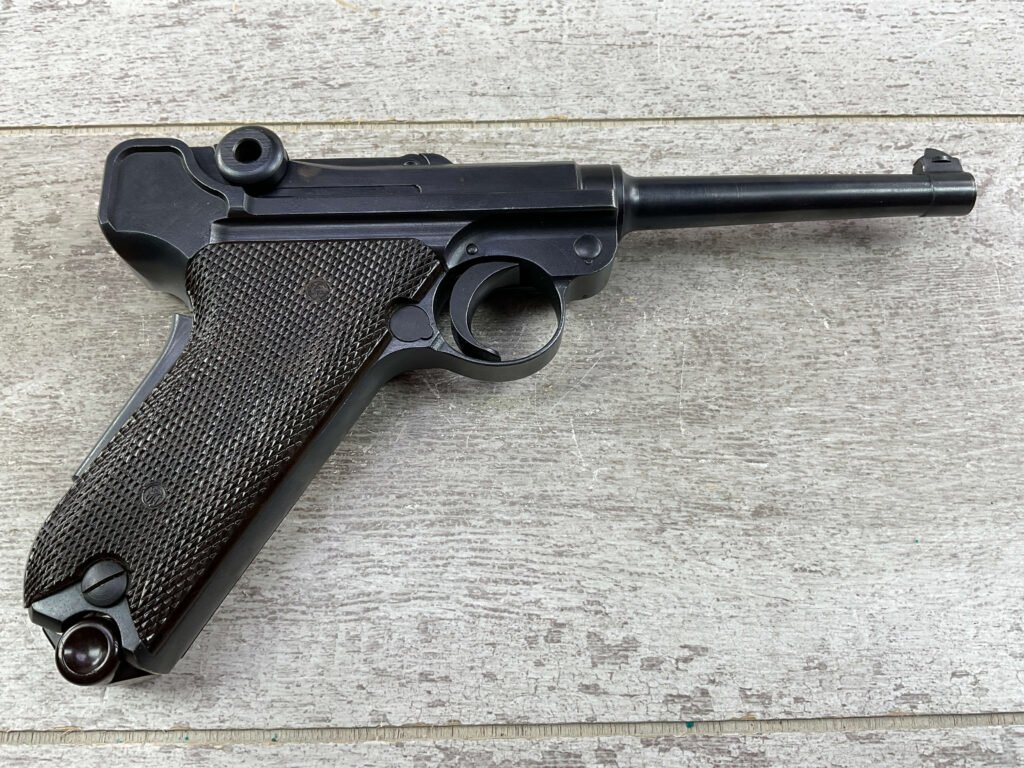 W+F BERN SWISS 1929 LUGER P08 7.65MM SEMI AUTO PISTOL, JAMES EARL JONES COLLECTION, MINTY & MATCHING #5-10868