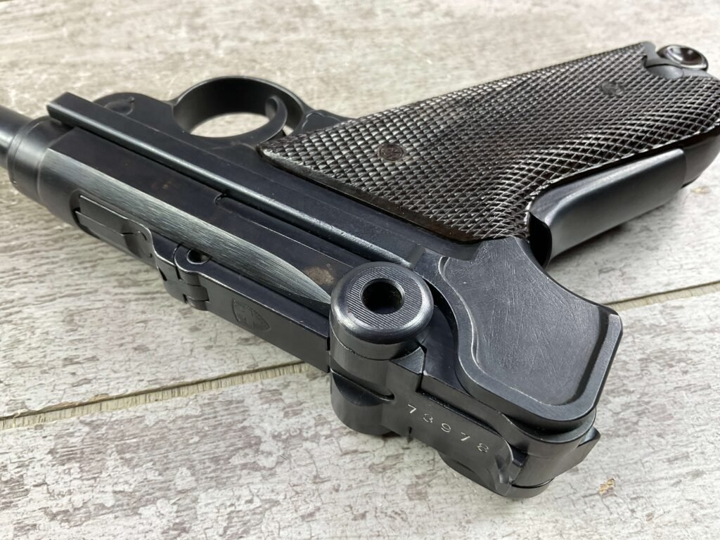 W+F BERN SWISS 1929 LUGER P08 7.65MM SEMI AUTO PISTOL, JAMES EARL JONES COLLECTION, MINTY & MATCHING #5-10868