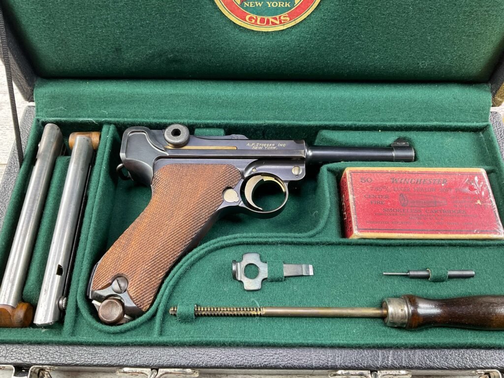 DWM STOEGER AMERICAN EAGLE P08 7.65MM SEMI AUTO PISTOL IN CASE, JAMES EARL JONES COLLECTION #5-10866