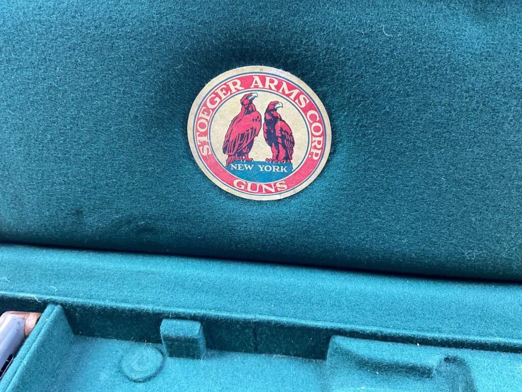 DWM STOEGER AMERICAN EAGLE P08 7.65MM SEMI AUTO PISTOL IN CASE, JAMES EARL JONES COLLECTION #5-10866