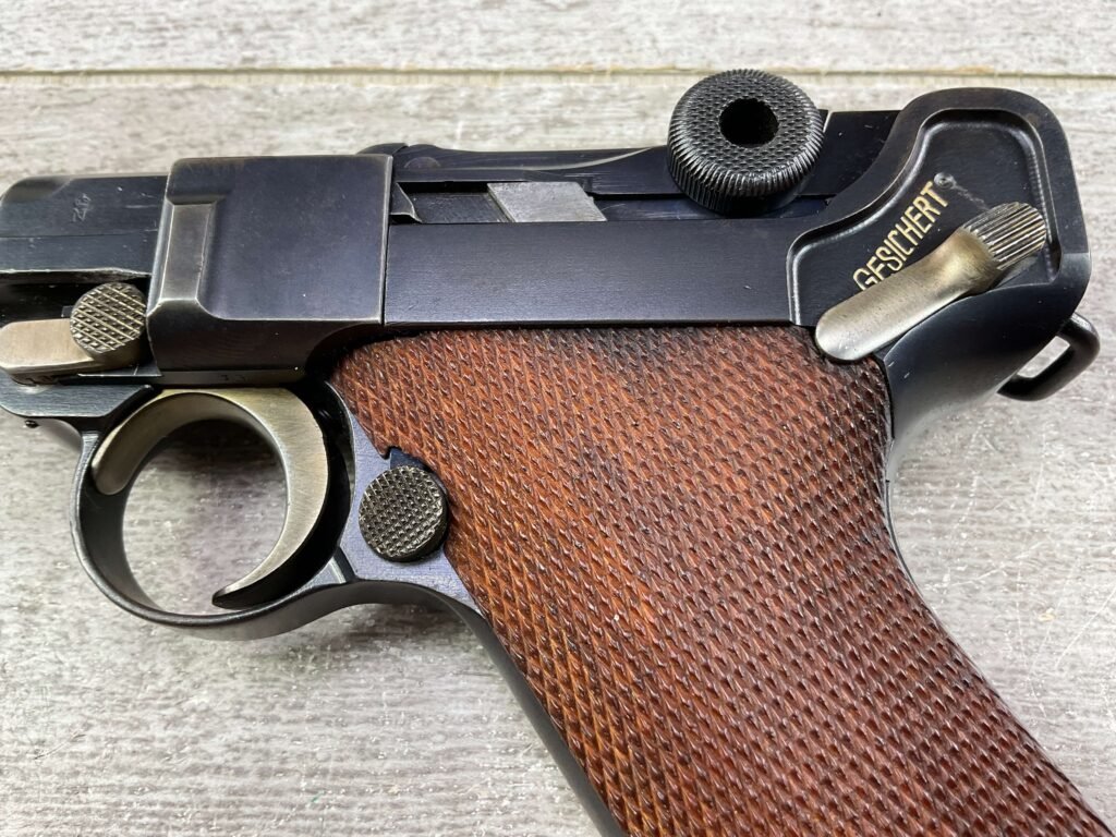 DWM STOEGER AMERICAN EAGLE P08 7.65MM SEMI AUTO PISTOL IN CASE, JAMES EARL JONES COLLECTION #5-10866