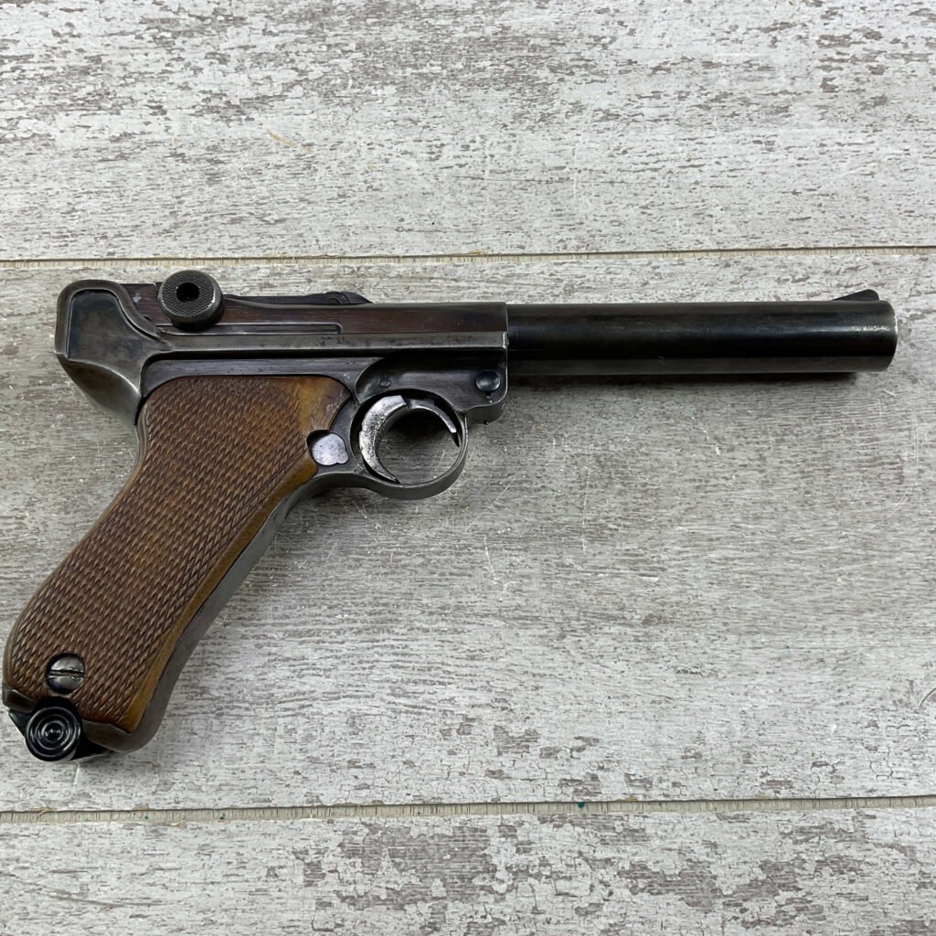 MAUSER P08 9MM CUSTOM TARGET SEMI AUTO PISTOL, JAMES EARL JONES "FAVORITES" COLLECTION #5-10869
