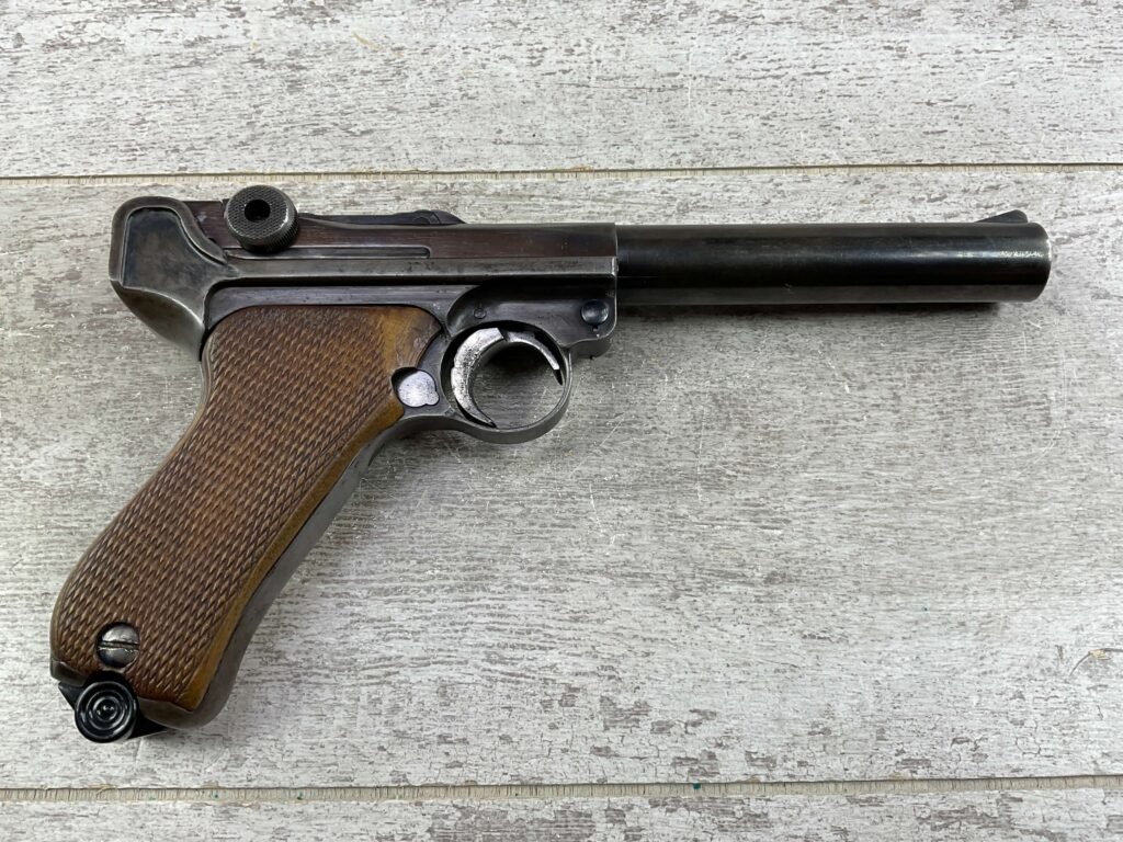 MAUSER P08 9MM CUSTOM TARGET SEMI AUTO PISTOL, JAMES EARL JONES "FAVORITES" COLLECTION #5-10869