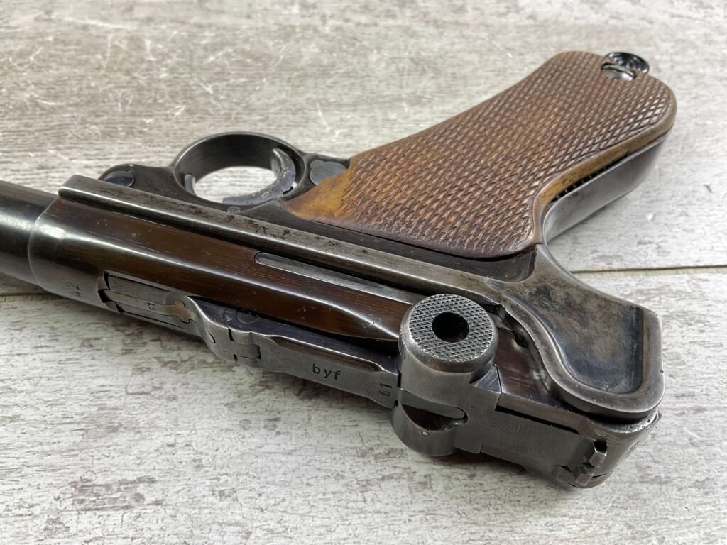 MAUSER P08 9MM CUSTOM TARGET SEMI AUTO PISTOL, JAMES EARL JONES "FAVORITES" COLLECTION #5-10869