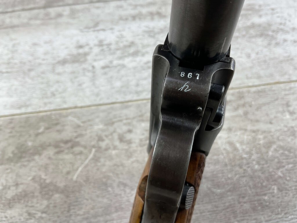 MAUSER P08 9MM CUSTOM TARGET SEMI AUTO PISTOL, JAMES EARL JONES "FAVORITES" COLLECTION #5-10869