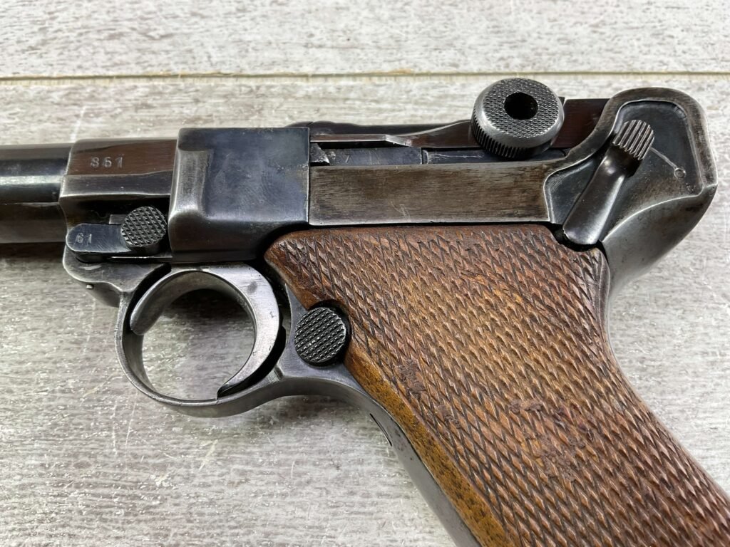 MAUSER P08 9MM CUSTOM TARGET SEMI AUTO PISTOL, JAMES EARL JONES "FAVORITES" COLLECTION #5-10869