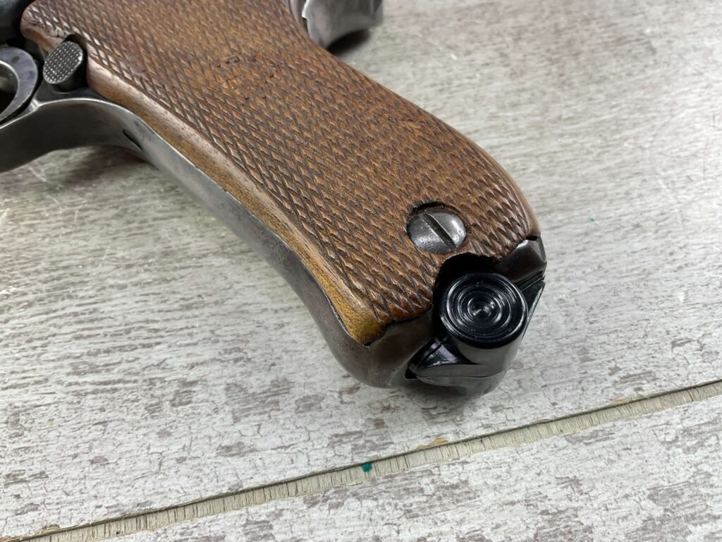 MAUSER P08 9MM CUSTOM TARGET SEMI AUTO PISTOL, JAMES EARL JONES "FAVORITES" COLLECTION #5-10869