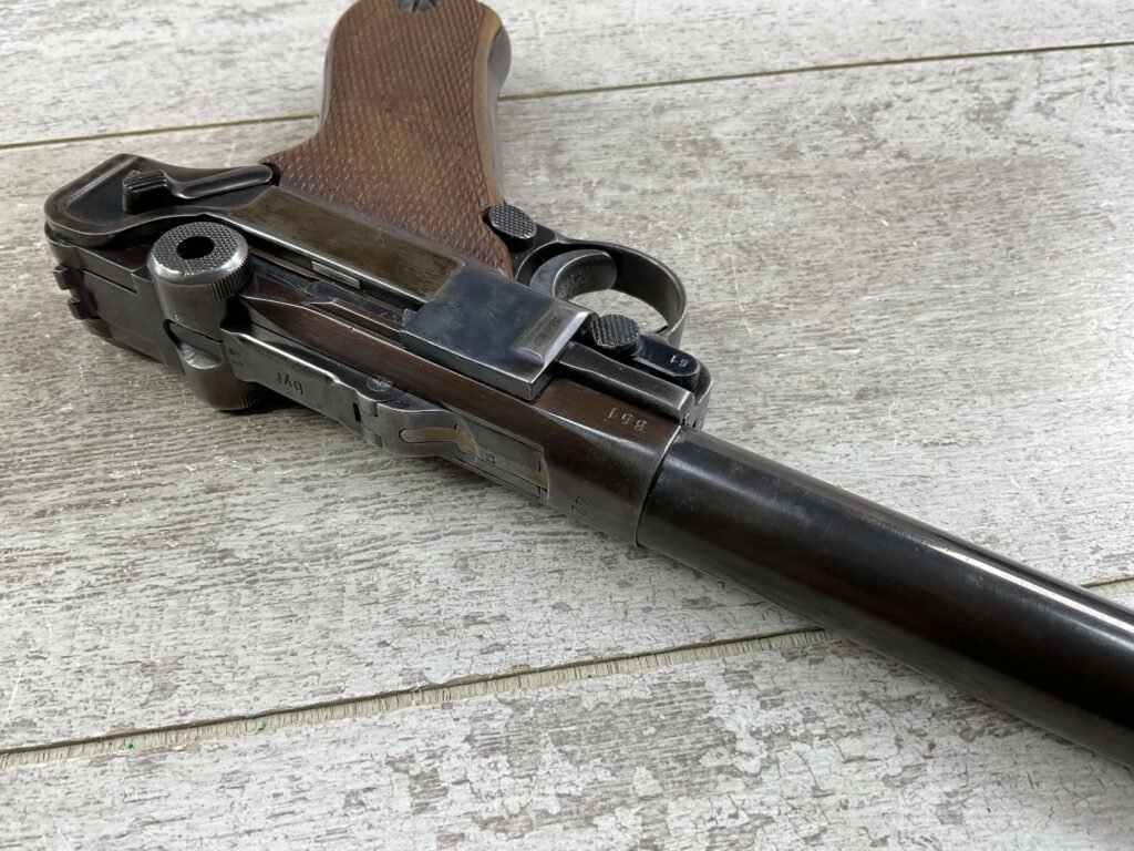 MAUSER P08 9MM CUSTOM TARGET SEMI AUTO PISTOL, JAMES EARL JONES "FAVORITES" COLLECTION #5-10869