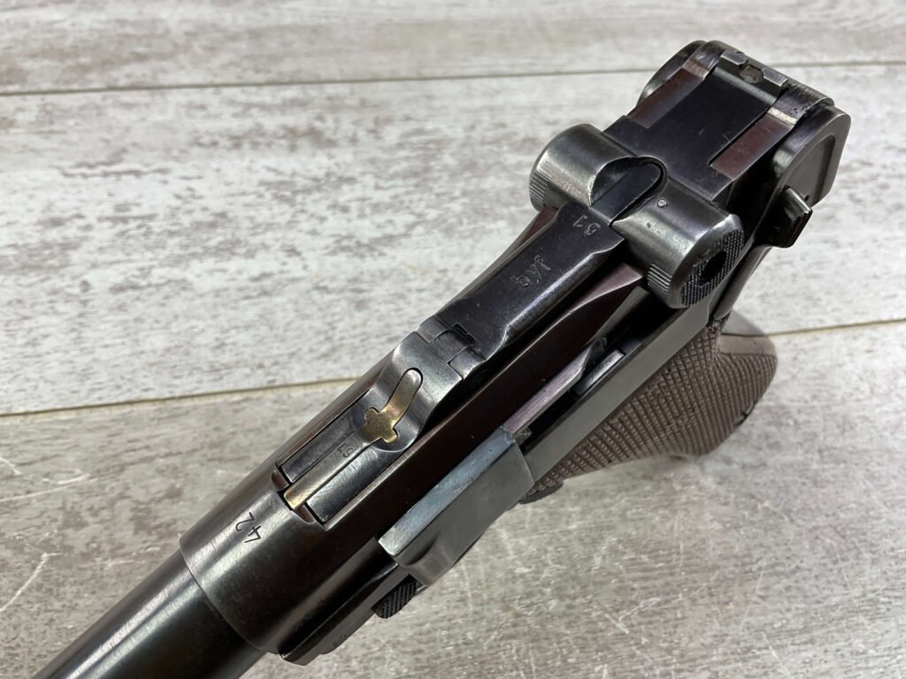 MAUSER P08 9MM CUSTOM TARGET SEMI AUTO PISTOL, JAMES EARL JONES "FAVORITES" COLLECTION #5-10869