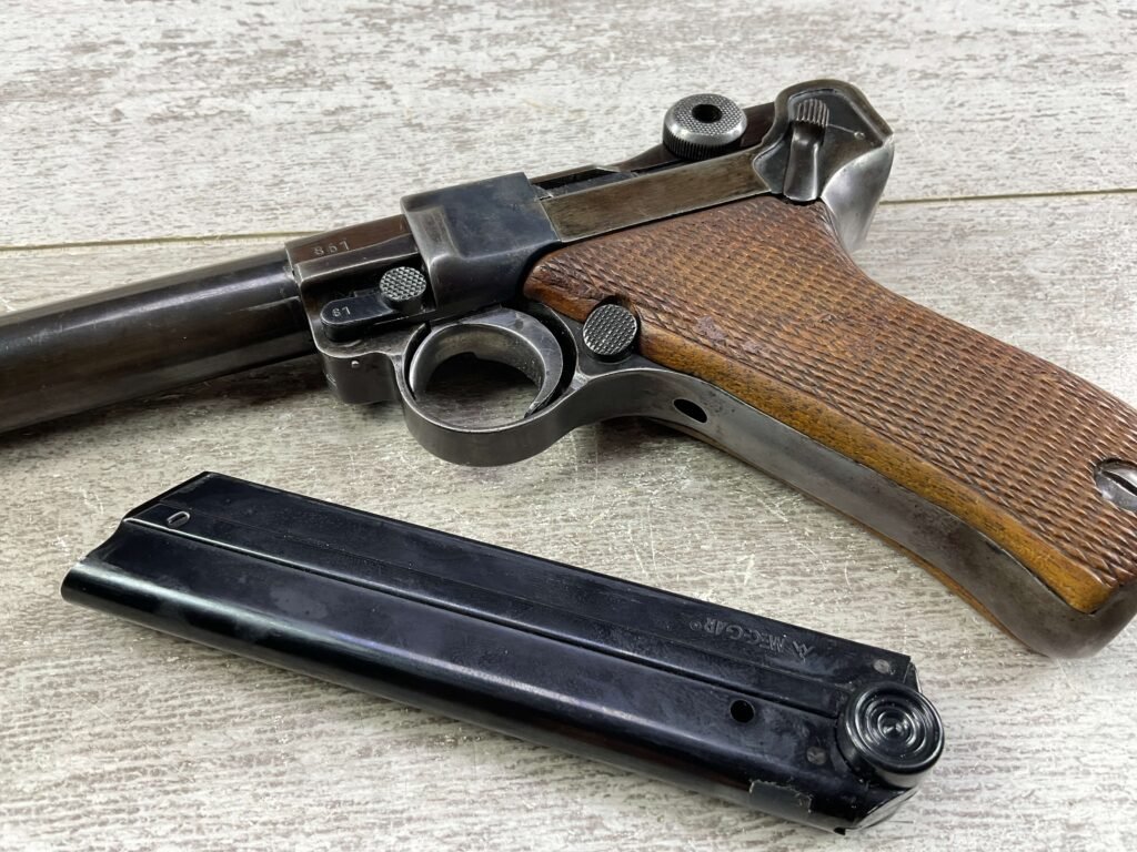 MAUSER P08 9MM CUSTOM TARGET SEMI AUTO PISTOL, JAMES EARL JONES "FAVORITES" COLLECTION #5-10869