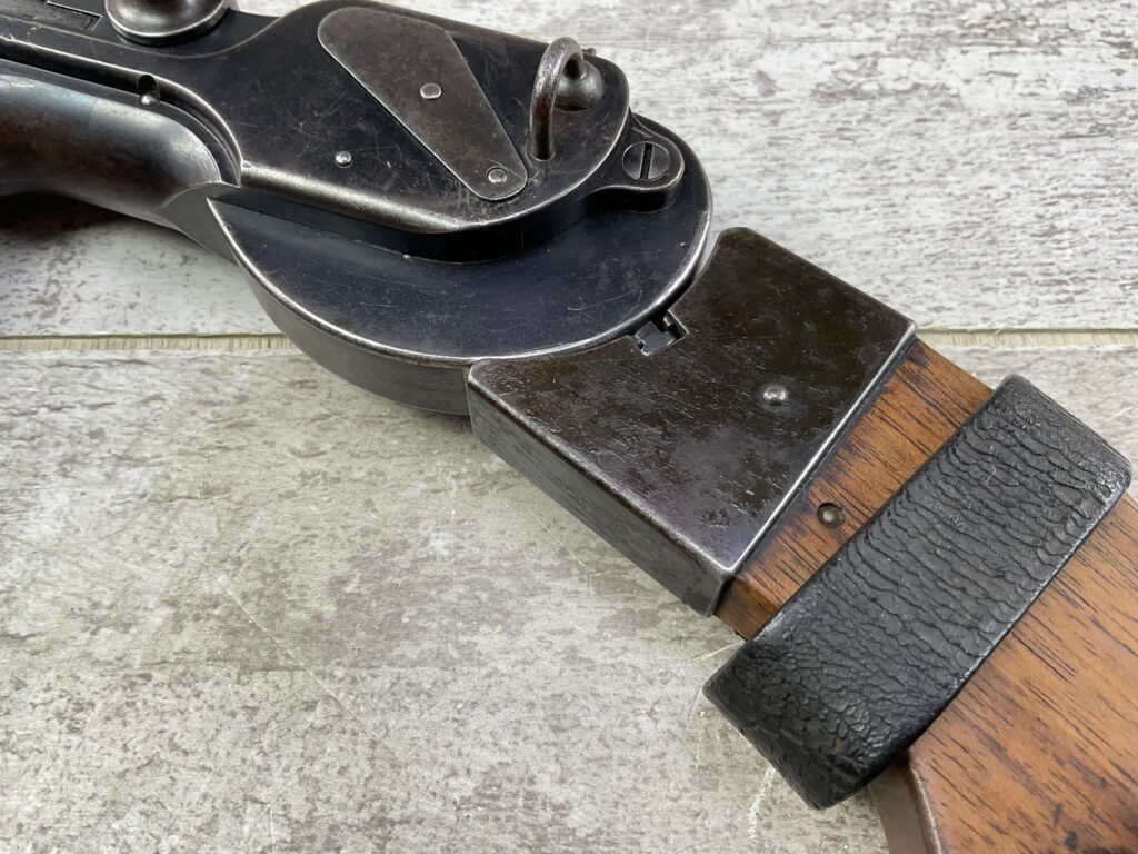 LOEWE C93 BORCHARDT SEMI AUTO PISTOL W/ SHOULDER STOCK / HOLSTER, MATCHING, JAMES EARL JONES "FAVORITES" COLLECTION, VERY RARE #5-10870