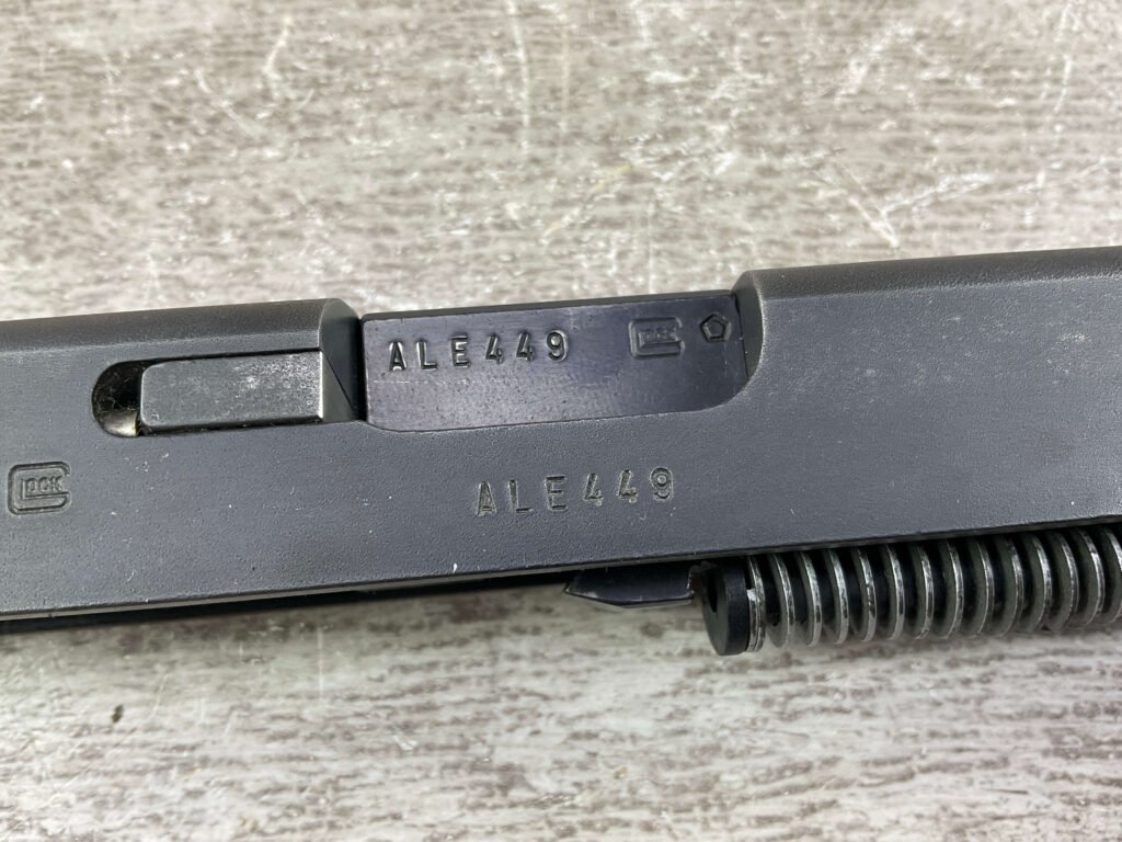 GLOCK MODEL 21 AUST MADE W/ GUNCRAFTER INDUSTRIES 50 GI SEMI AUTO PISTOL, JAMES EARL JONES COLLECTION, CONVERSION KIT & EXTRAS #5-10829