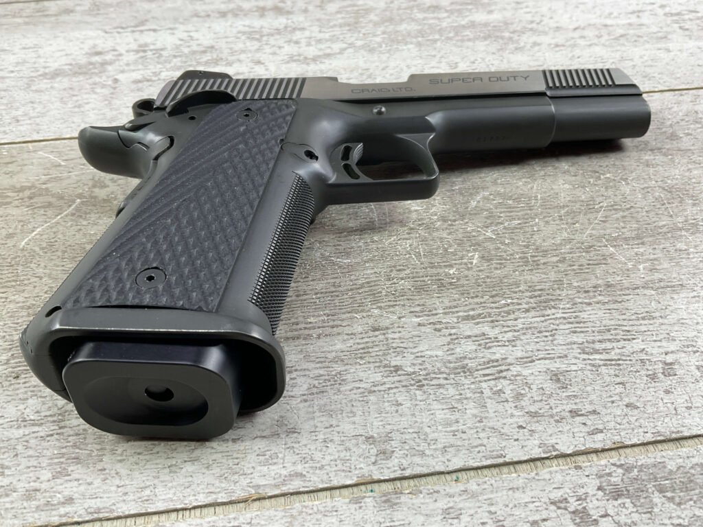 CASPIAN ARMS / FRED CRAIG LTD 1911-A2 45 ACP SEMI AUTO PISTOL, JAMES EARL JONES COLLECTION, CUSTOM #5-10834