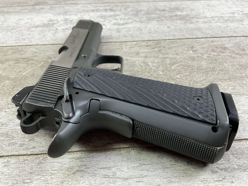 CASPIAN ARMS / FRED CRAIG LTD 1911-A2 45 ACP SEMI AUTO PISTOL, JAMES EARL JONES COLLECTION, CUSTOM #5-10834