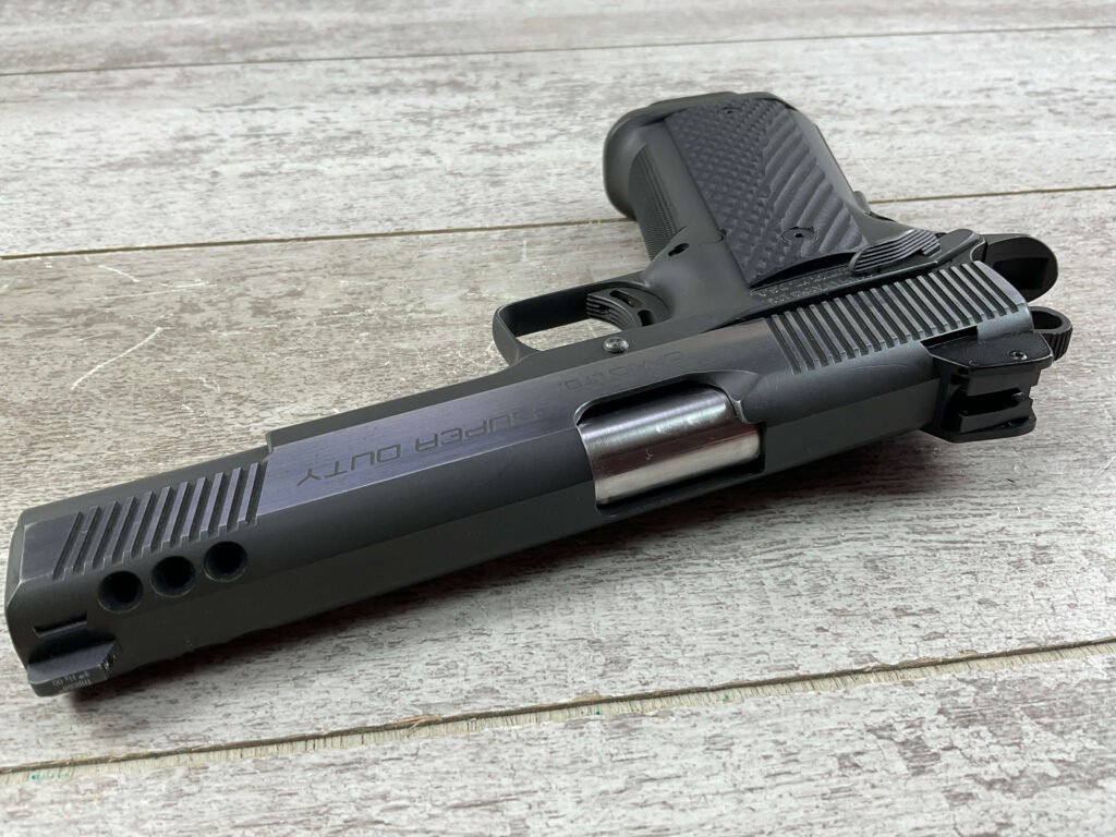 CASPIAN ARMS / FRED CRAIG LTD 1911-A2 45 ACP SEMI AUTO PISTOL, JAMES EARL JONES COLLECTION, CUSTOM #5-10834