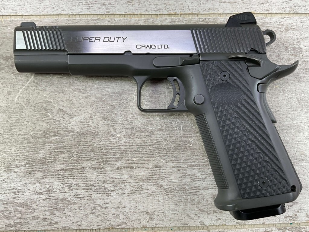 CASPIAN ARMS / FRED CRAIG LTD 1911-A2 45 ACP SEMI AUTO PISTOL, JAMES EARL JONES COLLECTION, CUSTOM #5-10834