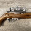 VOLQUARTSEN CUSTOM CLASSIC 17 HMR 10/22 SEMI AUTO STAINLESS STEEL RIFLE, JAMES EARL JONES COLLECTION #5-11020