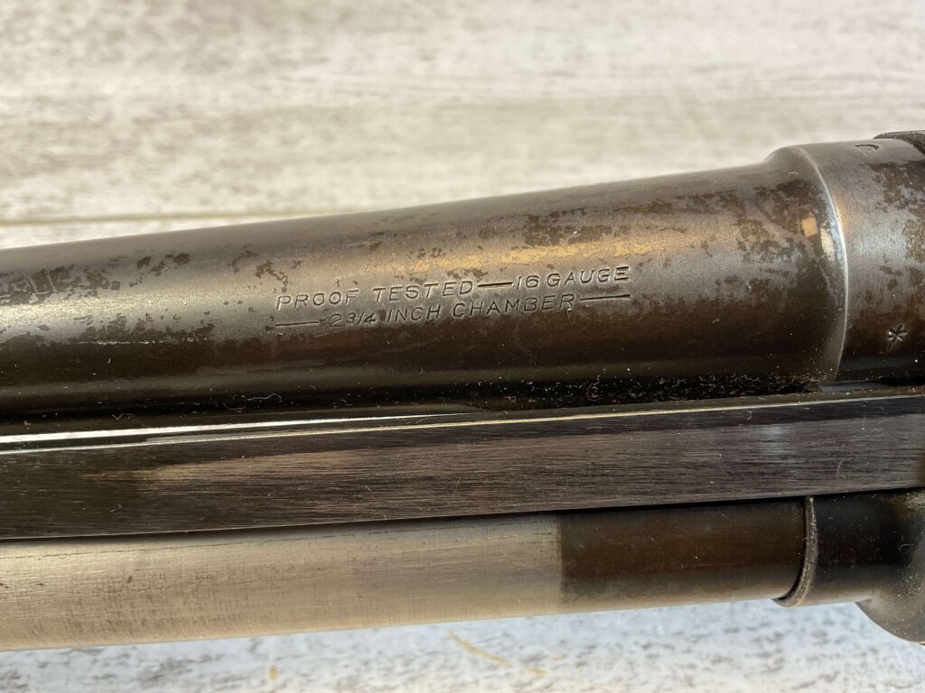 WARDS WESTERN FIELD 16GA PUMP SHOTGUN #5-10517