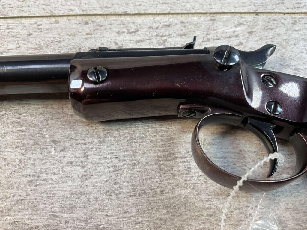 J. STEVENS TIP UP MODEL 35 SINGLE SHOT PISTOL, JAMES EARL JONES "FAVORITES" COLLECTION #5-10874