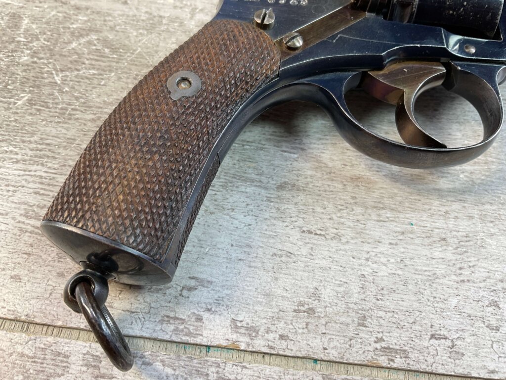 HUSQVARNA 1887 7.5MM NAGANT REVOLVER, JAMES EARL JONES "FAVORITES" COLLECTION, RARE & ANTIQUE #5-10876