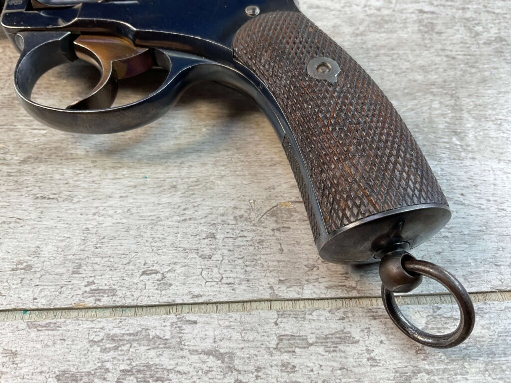 HUSQVARNA 1887 7.5MM NAGANT REVOLVER, JAMES EARL JONES "FAVORITES" COLLECTION, RARE & ANTIQUE #5-10876