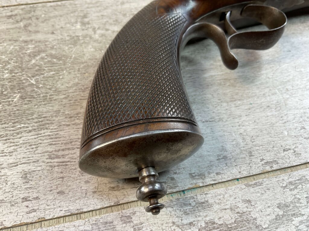 BELGIAN FLOBERT .22LR PARLOR / TARGET PISTOL, JAMES EARL JONES "FAVORITES" COLLECTION #5-10878