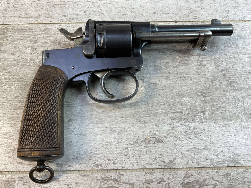 RAST & GASSER WIEN 1898 8MM GASSER REVOLVER, JAMES EARL JONES "FAVORITES" COLLECTION #5-10879