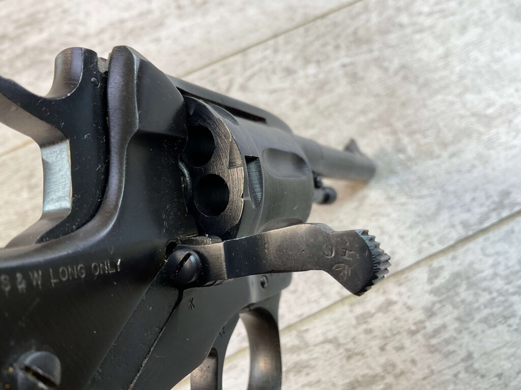 RUSSIAN NAGANT .32 S&W M1895 REVOLVER 1944 DATE TULA ARSENAL, JAMES EARL JONES "FAVORITES" COLLECTION #5-10880