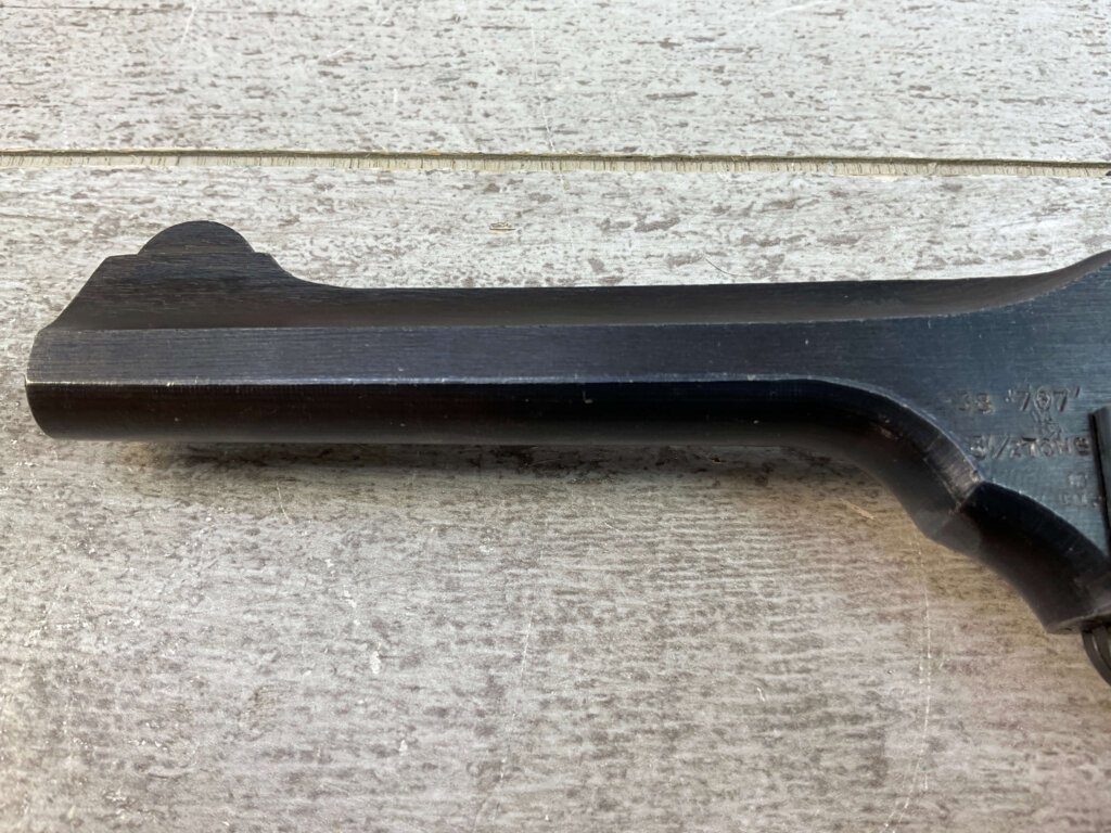 WEBLEY & SCOTT LTD MARK IV .38 S&W WAR FINISH REVOLVER, JAMES EARL JONES "FAVORITES" COLLECTION #5-10882