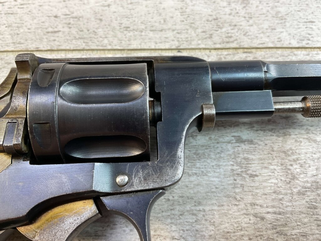 HUSQVARNA 1887 7.5MM NAGANT REVOLVER, JAMES EARL JONES "FAVORITES" COLLECTION, RARE & ANTIQUE #5-10884