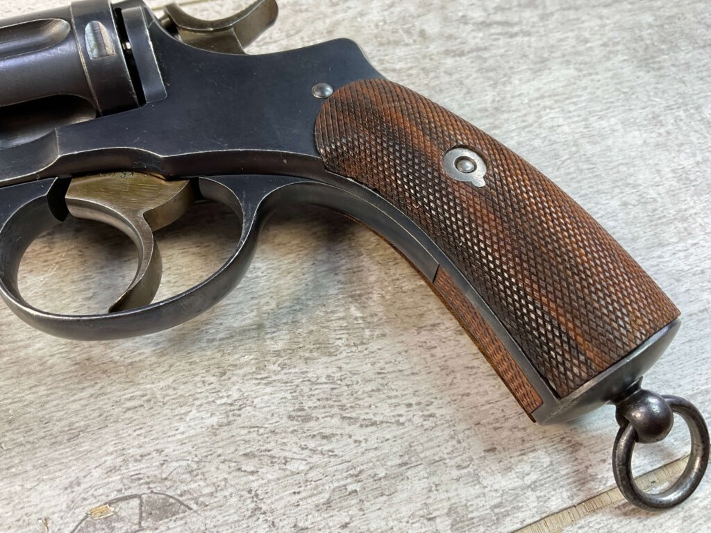 HUSQVARNA 1887 7.5MM NAGANT REVOLVER, JAMES EARL JONES "FAVORITES" COLLECTION, RARE & ANTIQUE #5-10884