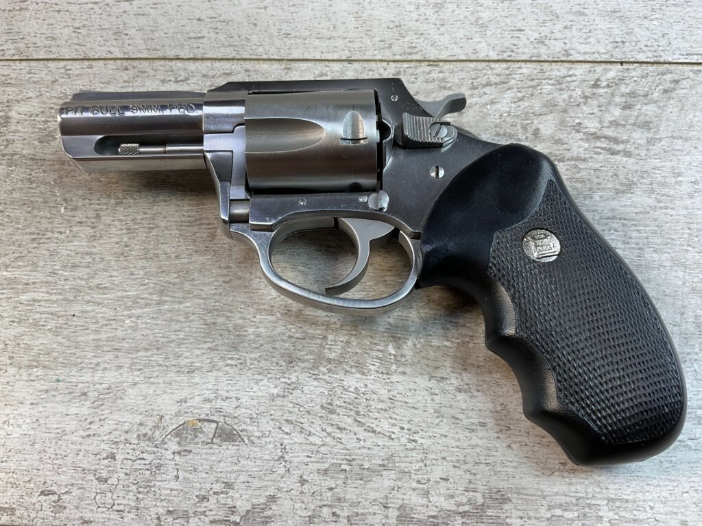 CHARTER ARMS PITBULL 9MM STAINLESS FINISH REVOLVER, JAMES EARL JONES "FAVORITES" COLLECTION #5-10886