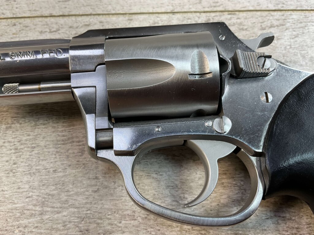 CHARTER ARMS PITBULL 9MM STAINLESS FINISH REVOLVER, JAMES EARL JONES "FAVORITES" COLLECTION #5-10886