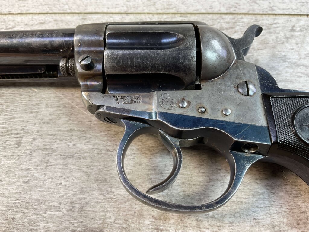 COLT MODEL 1877 'LIGHTNING' DOUBLE ACTION .38 CAL REVOLVER, JAMES EARL JONES "FAVORITES" COLLECTION #5-10888