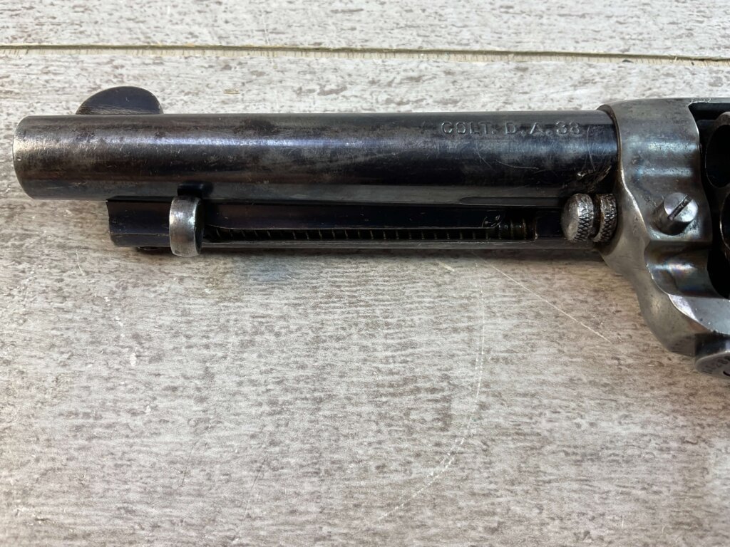 COLT MODEL 1877 'LIGHTNING' DOUBLE ACTION .38 CAL REVOLVER, JAMES EARL JONES "FAVORITES" COLLECTION #5-10888