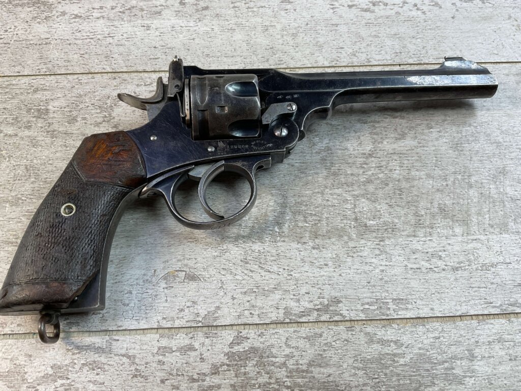 WILKINSON WEBLEY MODEL 1911 .450/.455 TARGET REVOLVER, JAMES EARL JONES "FAVORITES" COLLECTION #5-10889