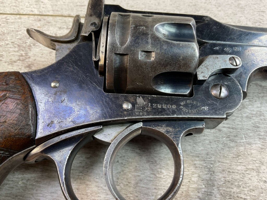 WILKINSON WEBLEY MODEL 1911 .450/.455 TARGET REVOLVER, JAMES EARL JONES "FAVORITES" COLLECTION #5-10889