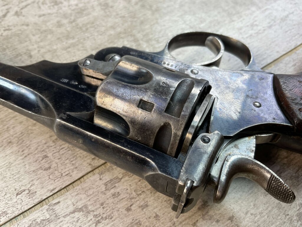 WILKINSON WEBLEY MODEL 1911 .450/.455 TARGET REVOLVER, JAMES EARL JONES "FAVORITES" COLLECTION #5-10889