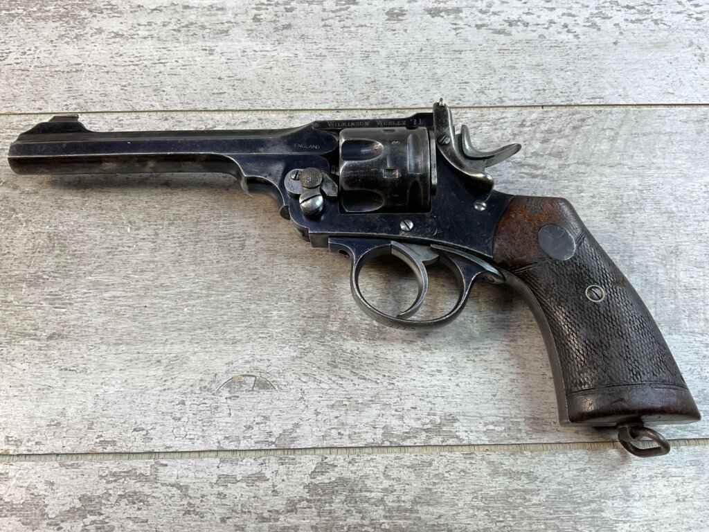 WILKINSON WEBLEY MODEL 1911 .450/.455 TARGET REVOLVER, JAMES EARL JONES "FAVORITES" COLLECTION #5-10889