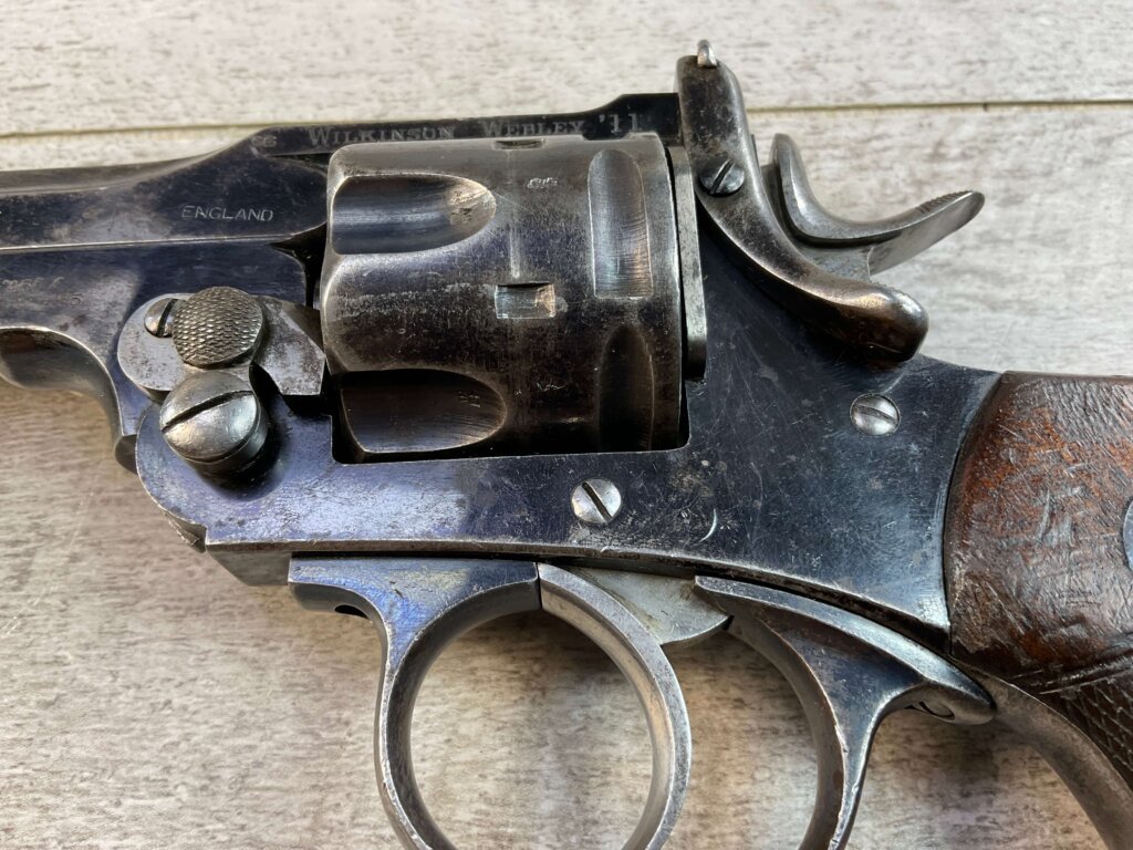 WILKINSON WEBLEY MODEL 1911 .450/.455 TARGET REVOLVER, JAMES EARL JONES "FAVORITES" COLLECTION #5-10889