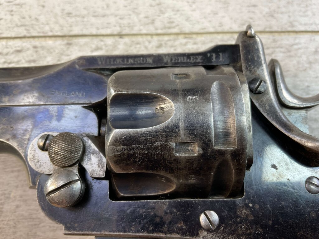 WILKINSON WEBLEY MODEL 1911 .450/.455 TARGET REVOLVER, JAMES EARL JONES "FAVORITES" COLLECTION #5-10889