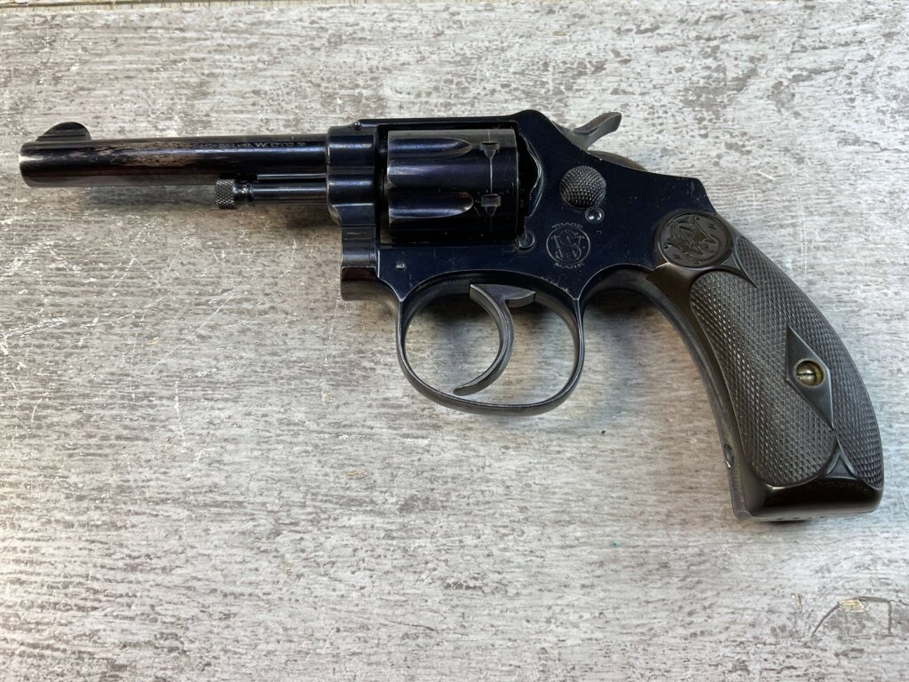 SMITH & WESSON S&W LADYSMITH .22 BLUED REVOLVER, JAMES EARL JONES COLLECTION, C&R FFL #5-10890
