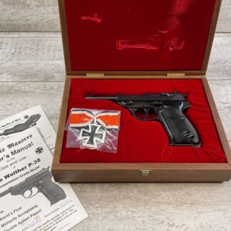 MAUSER byf 43 P38 W/ DISPLAY BOX & PAPERWORK FROM MITCHELL'S MAUSERS #5-12003