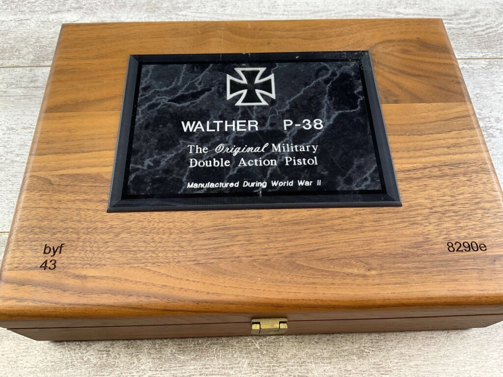 MAUSER byf 43 P38 W/ DISPLAY BOX & PAPERWORK FROM MITCHELL'S MAUSERS #5-12003